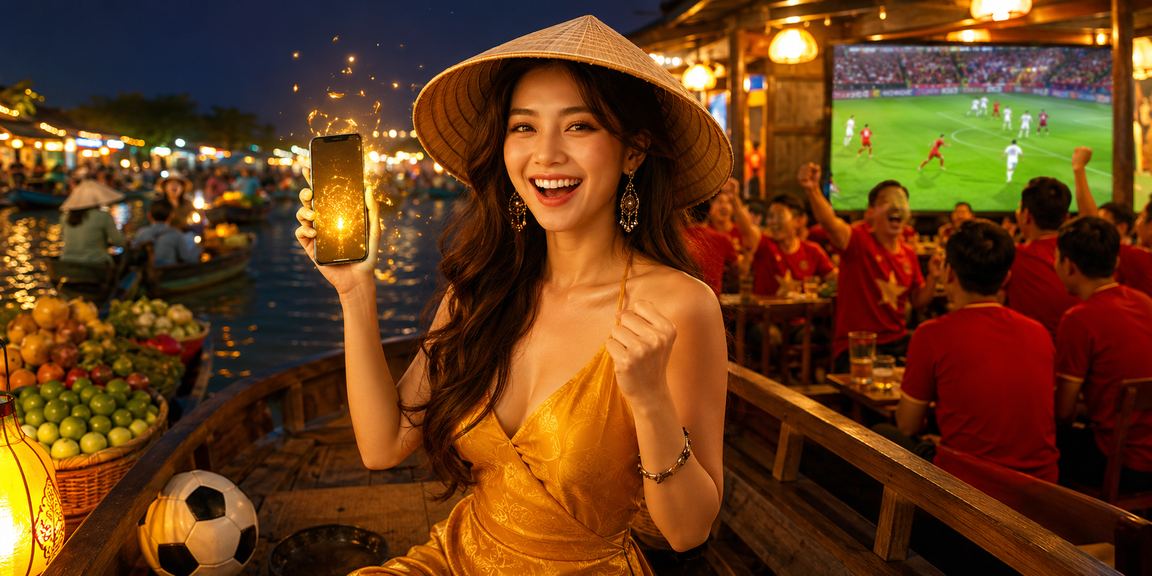 Người hâm mộ bóng đá Cần Thơ xem khuyến mãi cá cược tại chợ đêm