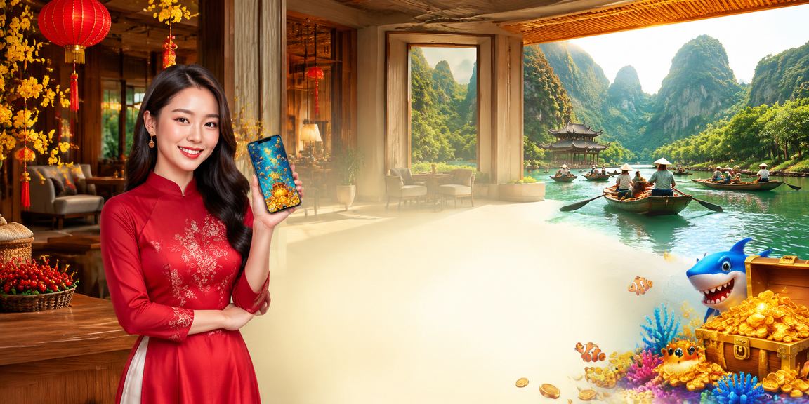 Người dùng Ninh Bình xem thông tin tiền thưởng casino trên điện thoại bên tách cà phê
